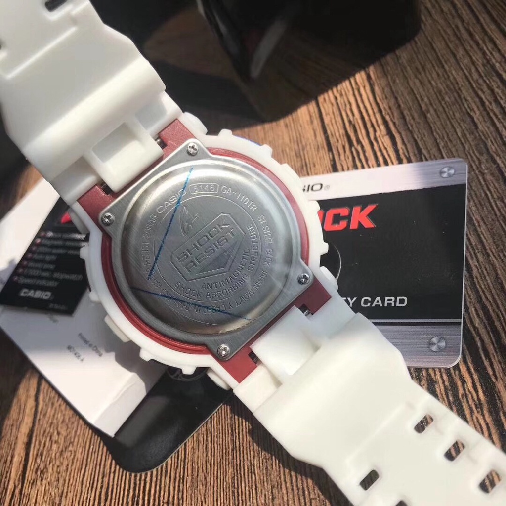 Casio G-Shock Limited White Tricolor  GA-110TR-7A GA110 Custom