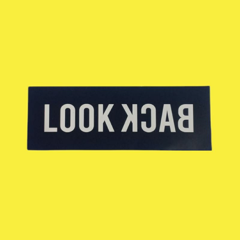 STIKER ORIGINAL LOOK BACK 01
