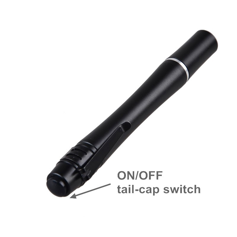 TaffLED Ultraviolet UV Light Pen Mini Senter LED 395nm - UV-10 - Black