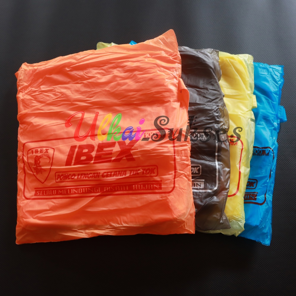 Ibex Jas Hujan Ponco Lengan Celana Tiktok Jumbo - Promo Mantel Ujan Raincoat Pria Wanita Dewasa Murah Paling Bagus Dicari Anti Tembus Air Seperti Ceria