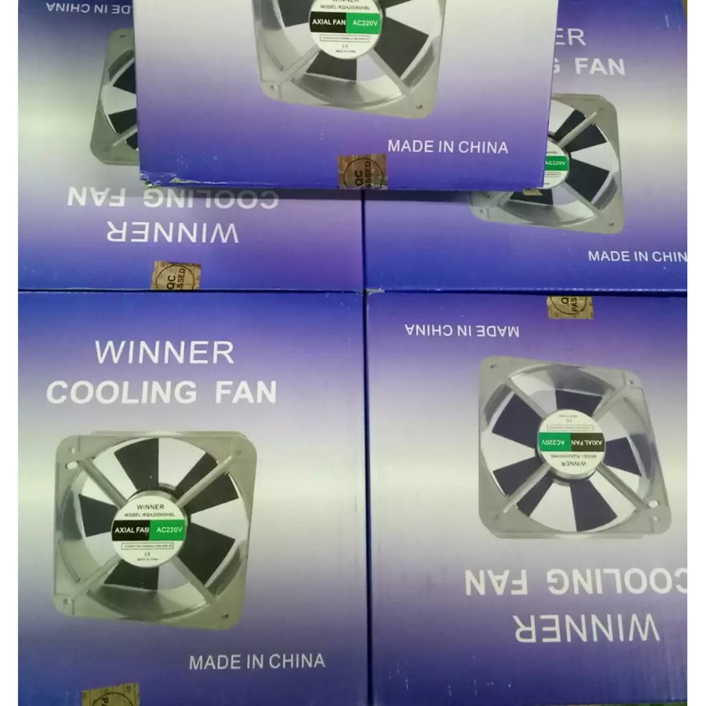 FAN Brusless AC 220v Axial Kipas WINNER 20 CM