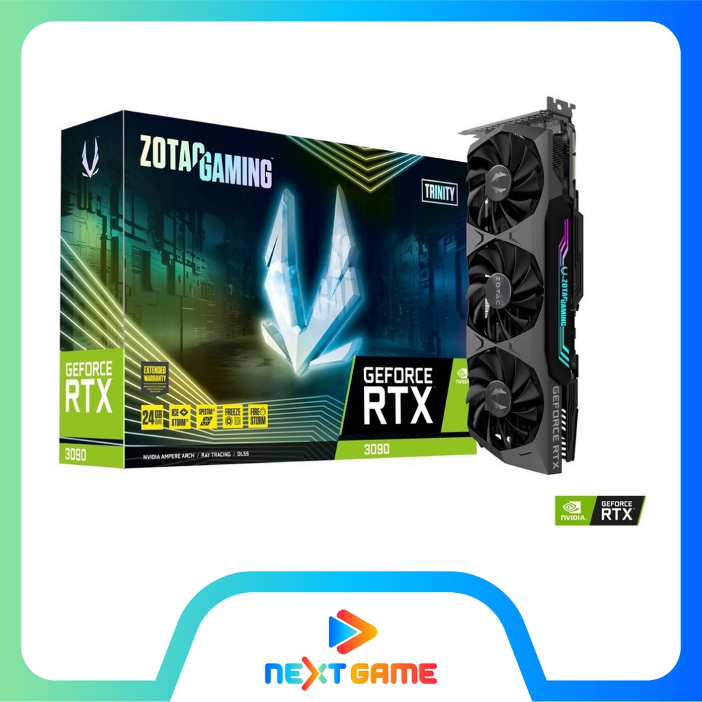 VGA Zotac Gaming Nvidia GeForce RTX 3090 Trinity 24GB DDR6 384 BIT