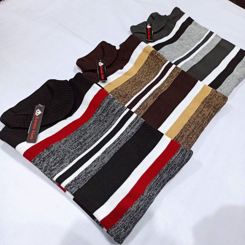 SWEATER RAJUT COWOK LENGAN PANJANG | KAOS SWEATER RAJUT PRIA PREMIUM