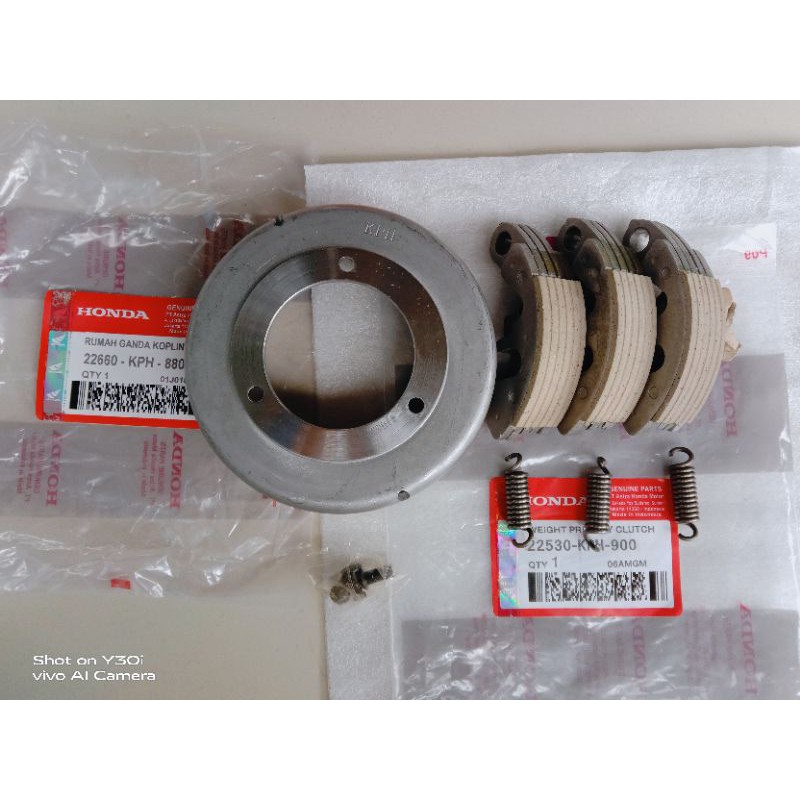 Mangkok+Kampas Ganda Karisma/ Supra X 125 KPH ori