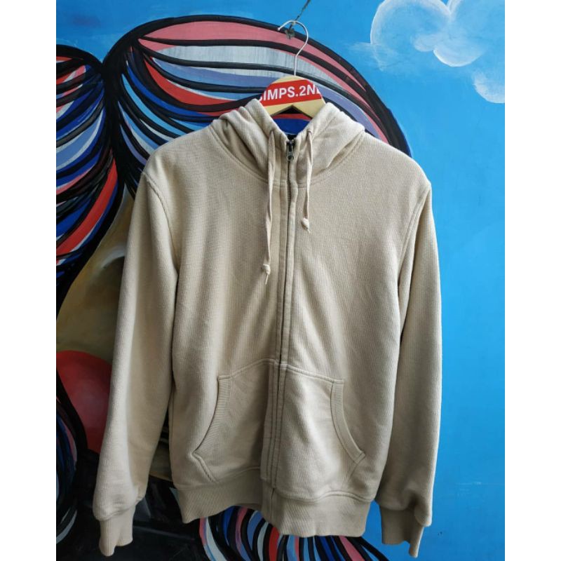 Zip Hoodie Uniqlo Sherpa
