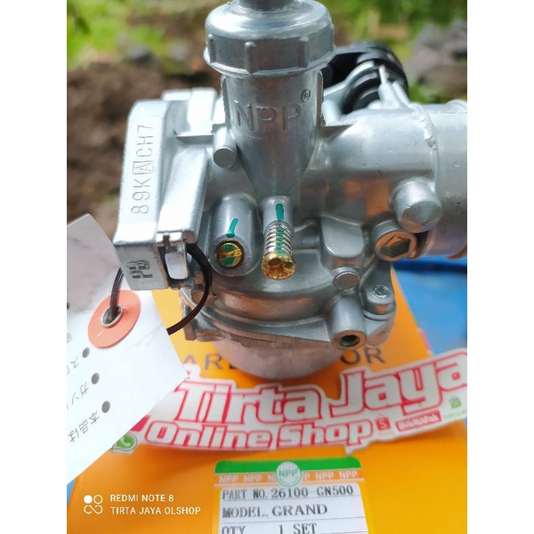 karbu carburator karburator honda astrea grand legenda prima star merk npp