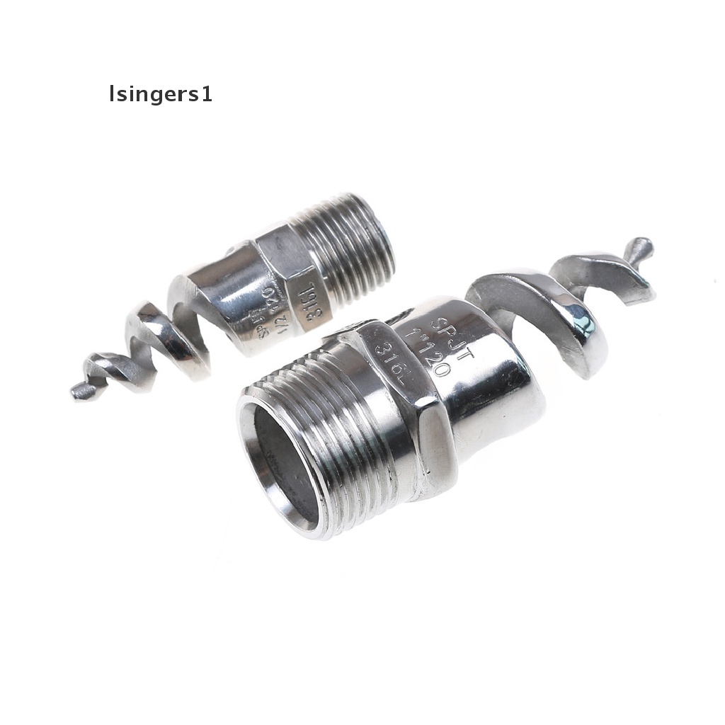 (lsingers1) Kepala nozzle spray spiral 1 / 2 &quot;1&quot; Bahan Stainless steel