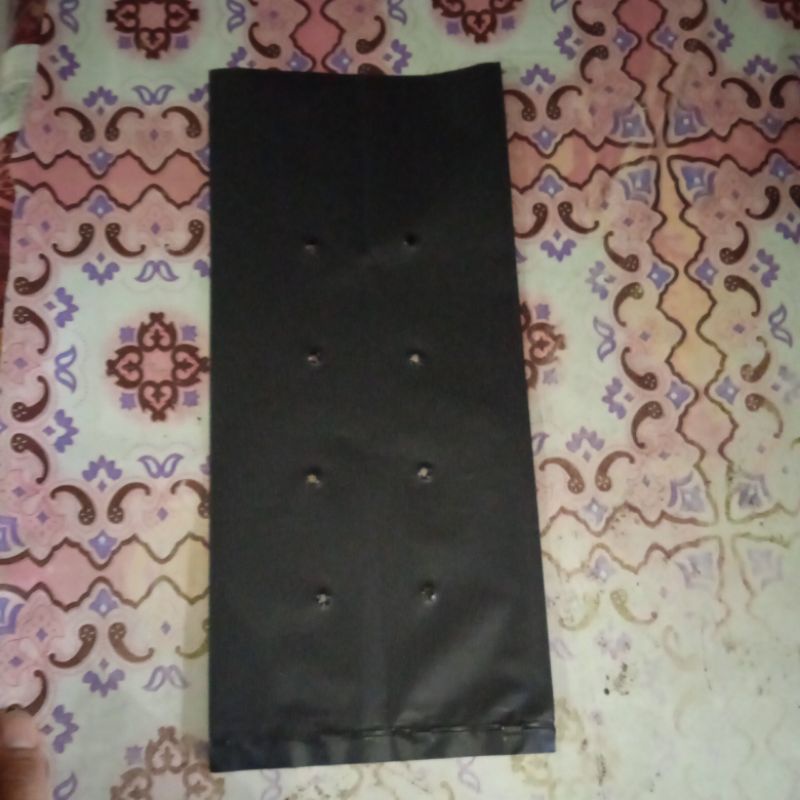 plastik polibag tanaman hitam uk. 26 x 30 polibag polibek