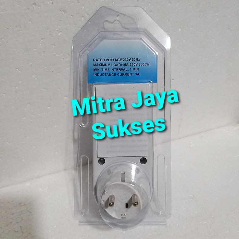 Stop kontak colokan AC timer digital KITANI