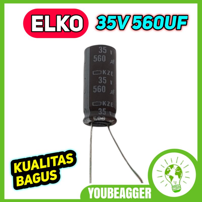 Elko 35v 560uf