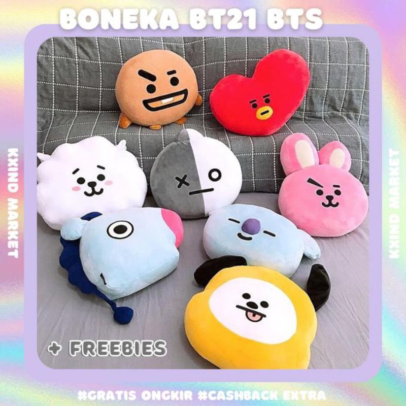 bt21 soft toys