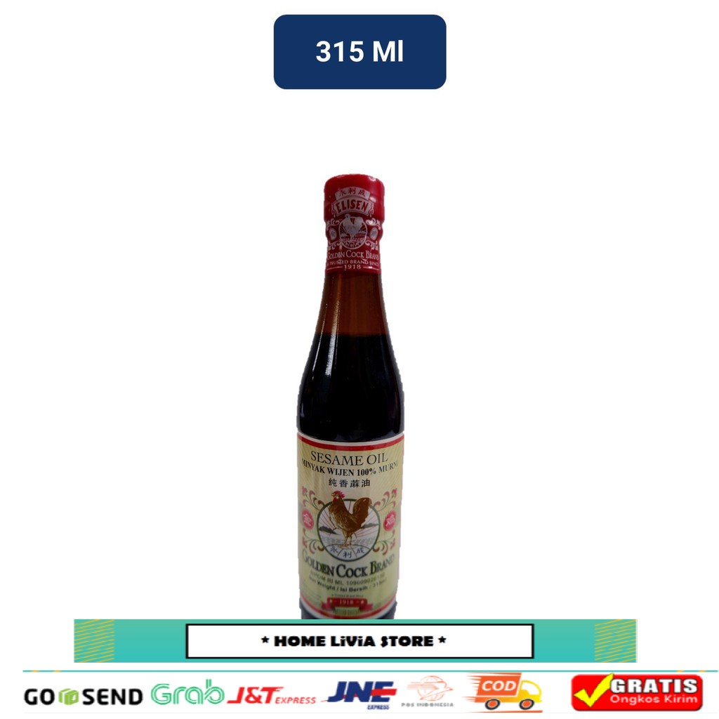 

Golden Cock Sesame Oil 315 ml