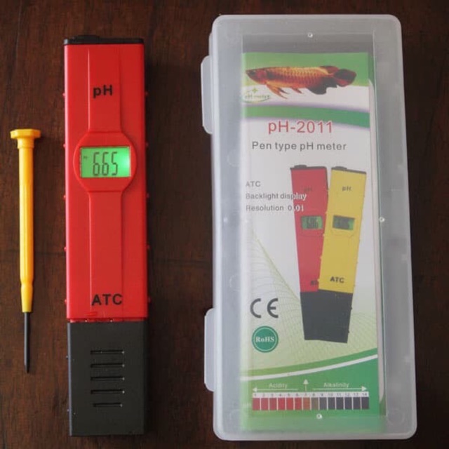 PH Meter Air 2 Digit + Backlight (PH 2011) Akurasi 0.01