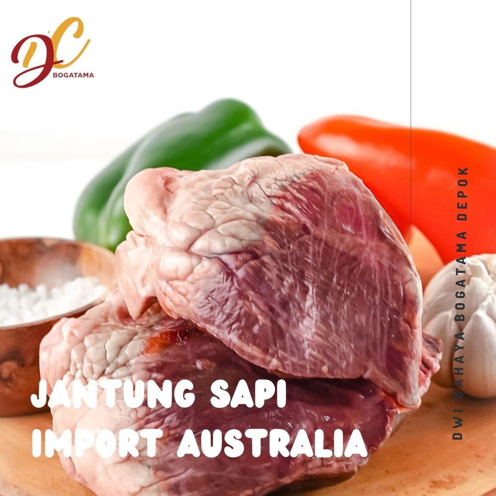 

Jantung Sapi Import Australia 500gram