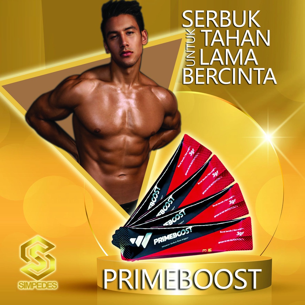 PRIMEBOOST LAFORTA ORIGINAL MINUMAN SERBUK UNTUK TAHAN LAMA DR BOYKE 1 SACHET
