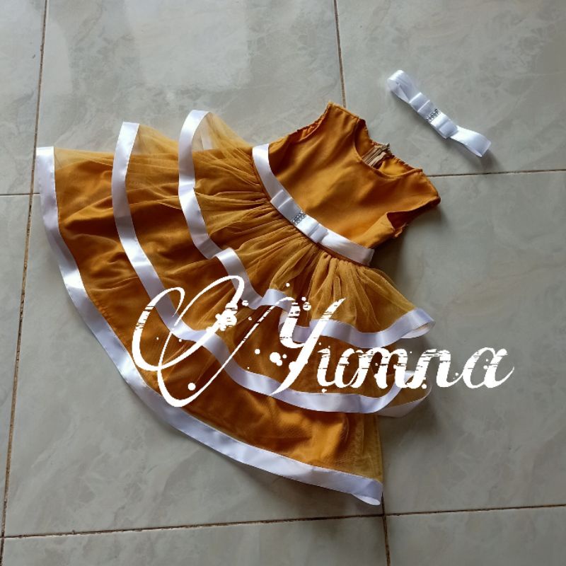 YUMNA GAUN PESTA ANAK TERBARU / DRESS YUMNA