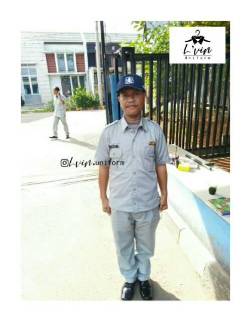 Baju Seragam Safari Security Pemda Pdh Pns Guru Satpam Seragam Supir Driver Baju Dinas Shopee Indonesia