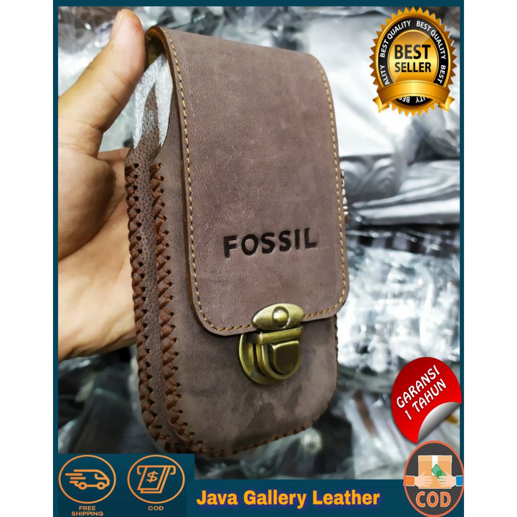 SARUNG HP KULIT ASLI FS1 - DOMPET HP KULIT SAPI ASLI