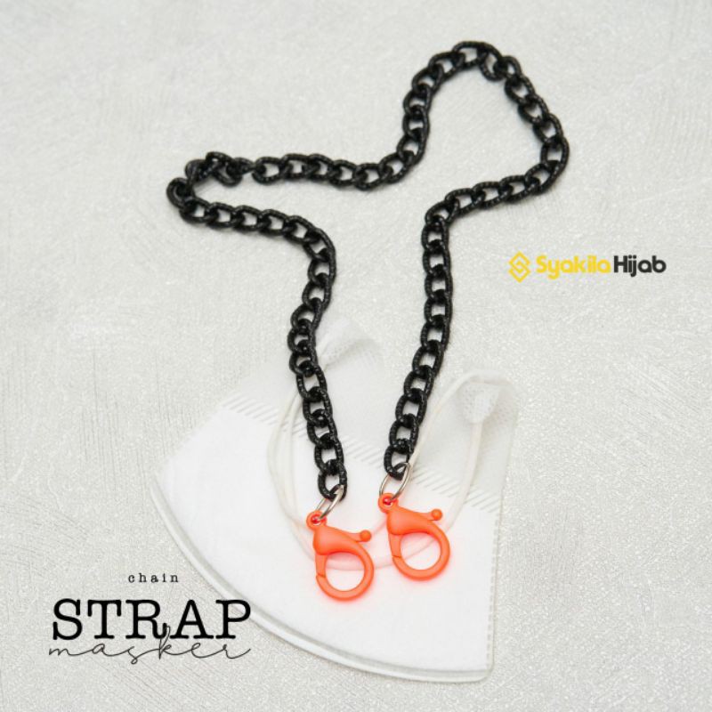 strap masker korea idol kpop/ kalung masker READY STOK CHAIN MASKER
