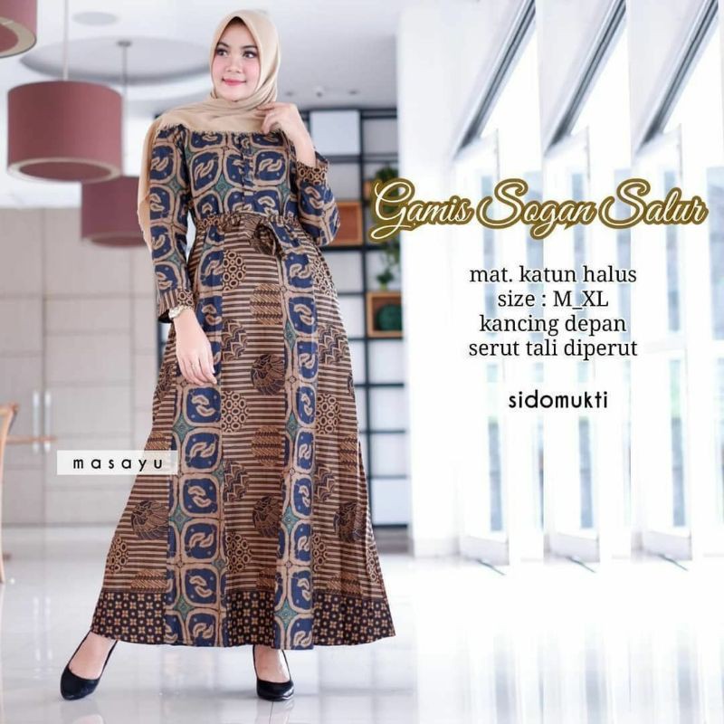 Gamis sogan salur sidomukti