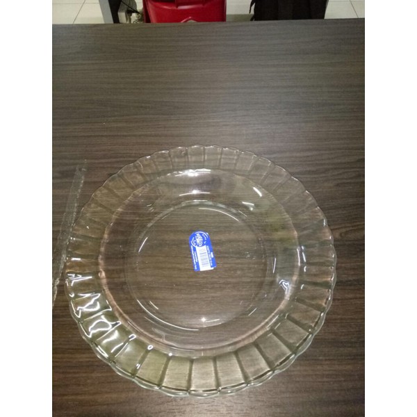 Piring kaca 9inchi duralex