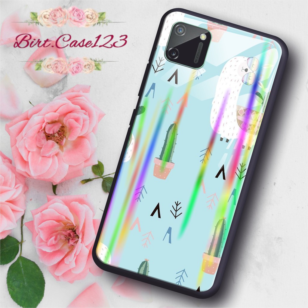 BC Case Gambar KAKTUS back case glass aurora xiaomi redmi 4a 5a 6a 7a 8a 3 4x note4 note4x note5 etc