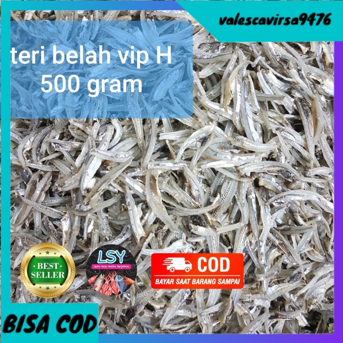 

⭐BISA COD⭐ teri belah vip/jengki belah vip 500gr