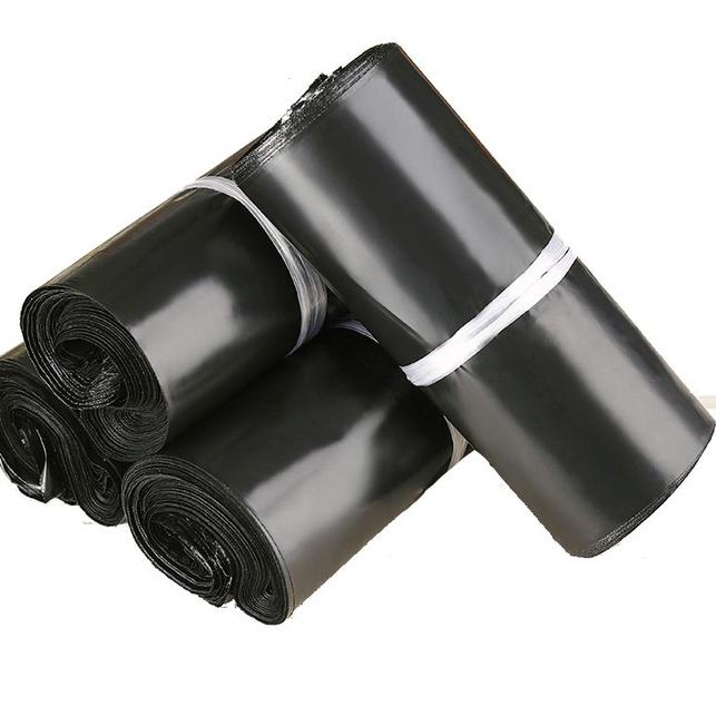 

✩ Plastik Polymailer Semi Glossy Black Hitam 17x30cm ✳