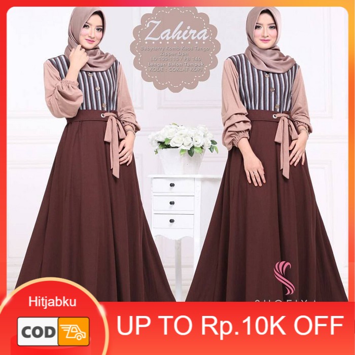 Gamis Balotelli Zahira Dress / Gamis Wanita Muslim Terbaru