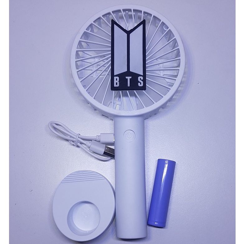 BTS KIPAS ANGIN MINI PORTABLE CAS USB / HANDY FAN KPOP BANGTAN BOYS