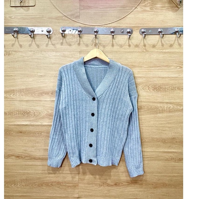 Zeline Official Cardigan Wanita Alin Knite