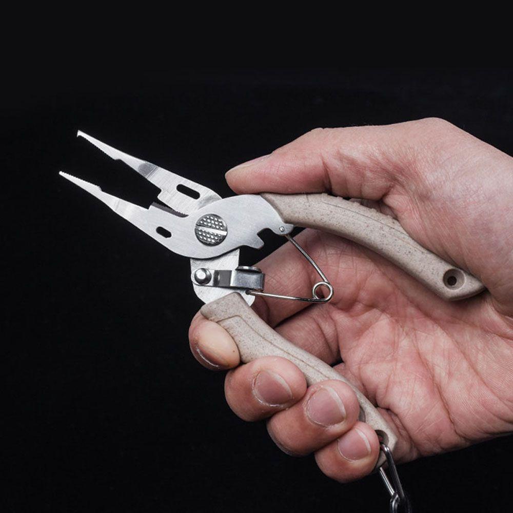 Lanfy Tang Pancing Praktis Alat Pemotong Pancing Aksesoris Fishing Tackle Split Ring Tang Line Cutter