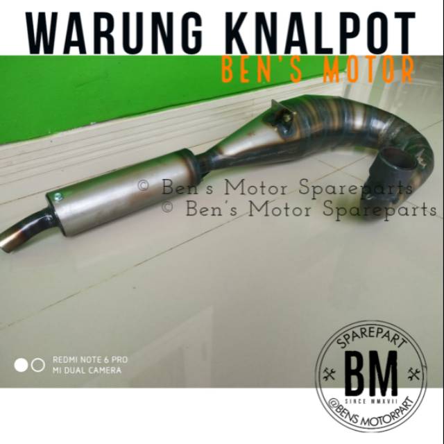 Knalpot Racing Kolong Vesp Primavera / Vespa Sprint / Vespa PTS / Vespa LX / Vespa Super / Knalpot V