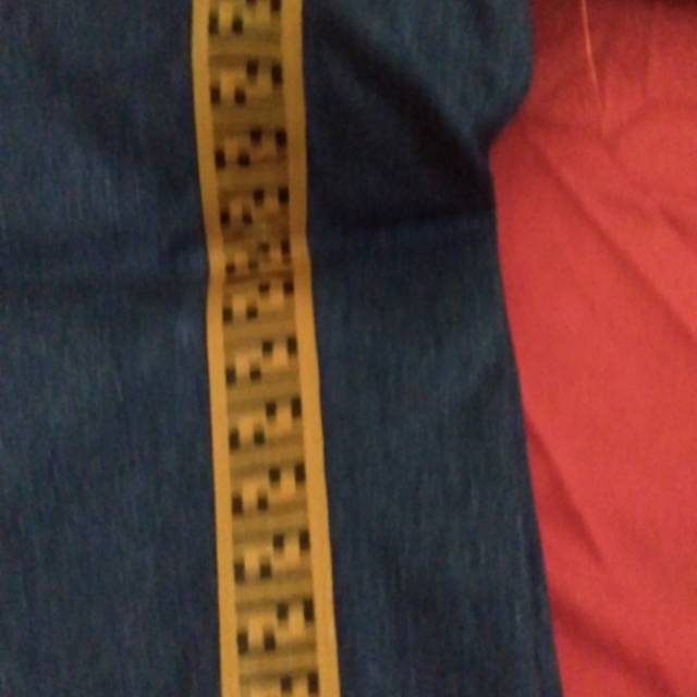 Celana jeans strech fendi