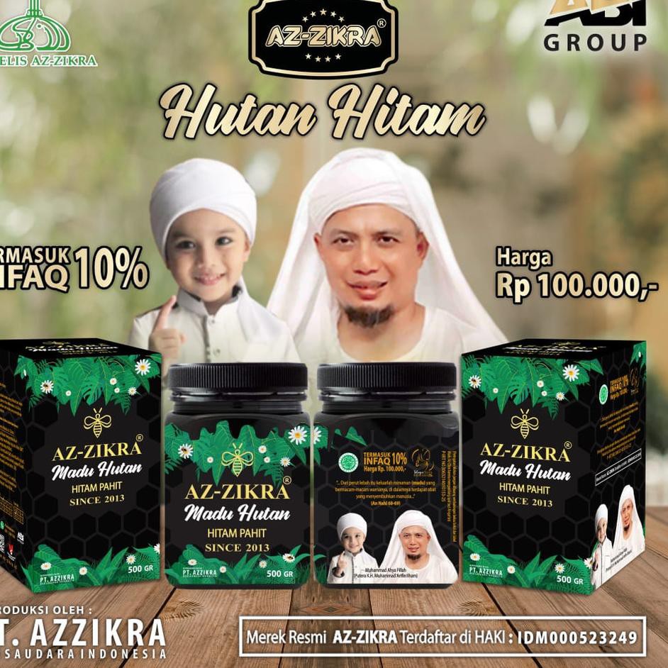 

◙ KEMASAN BARU Asli 100% Az ZIkra Hitam Pahit + Brosur Az Zikra ♨