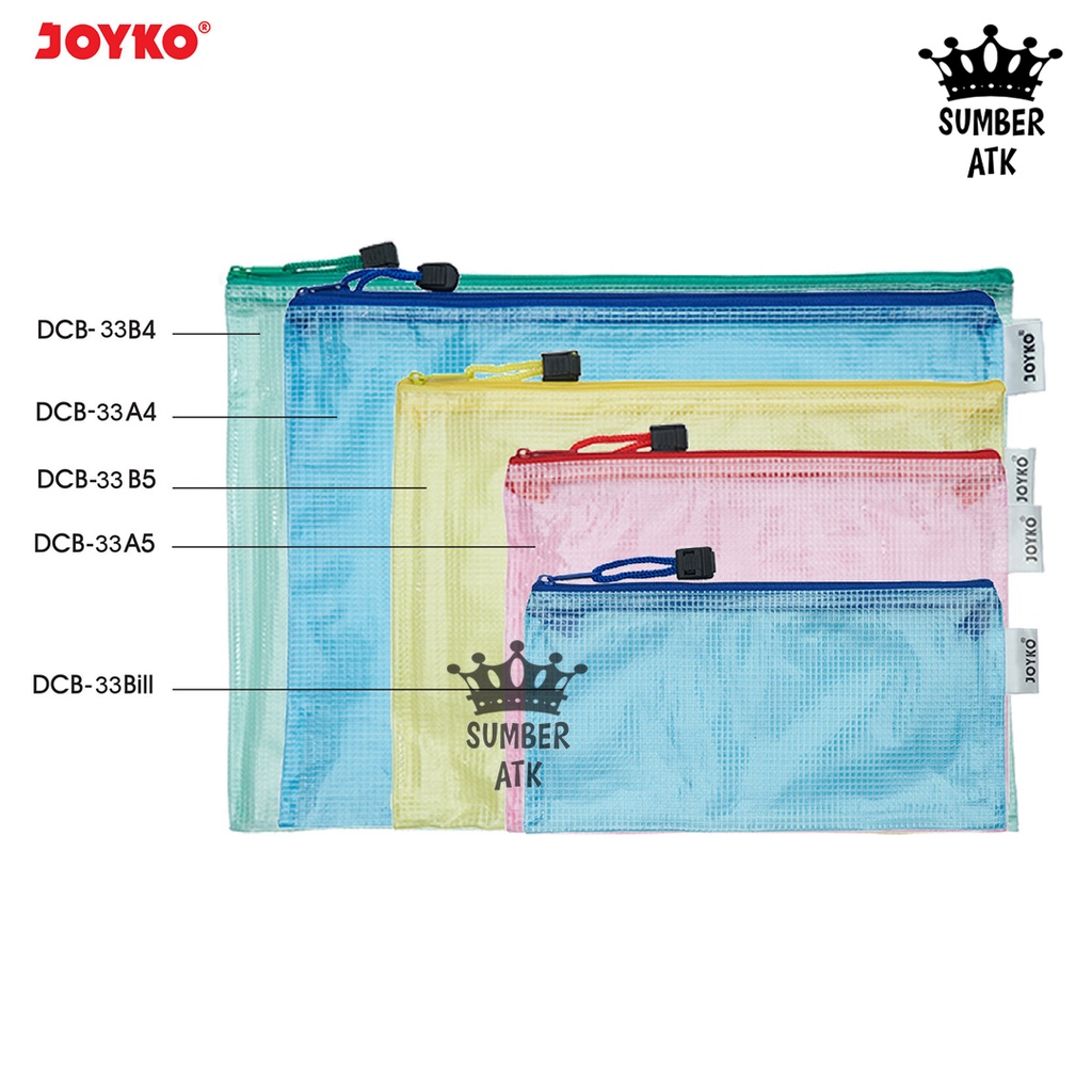 

Document Bag Tas Dokumen Joyko DCB-33 Bill , A5 , B5 , A4 , B4