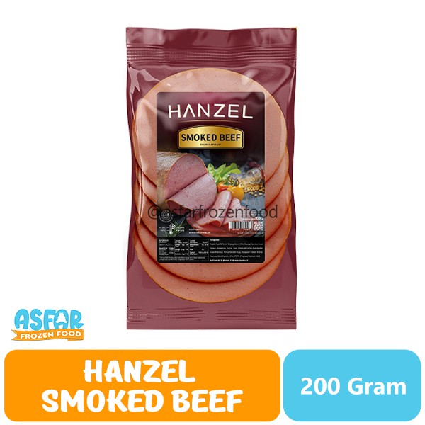 

HANZEL Smoked Beef - 200 gr