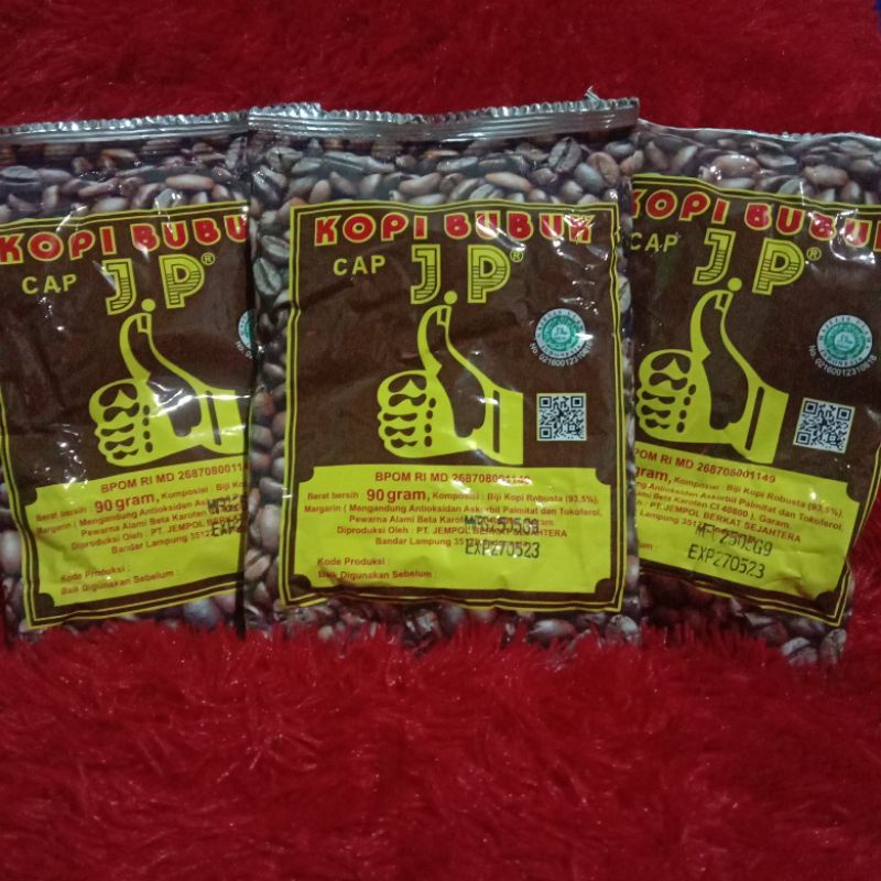 

Kopi bubuk Cap J.P (Jempol) asli Lampung 90 gram