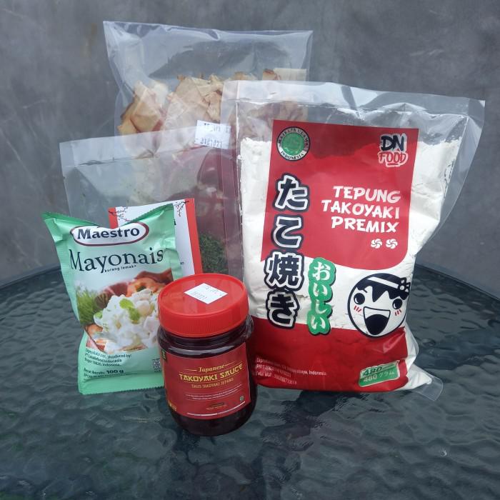 

PAKAT TAKOYAKI DNFOOD (TEPUNG SAUS KATSUO AONORI MAYO)
