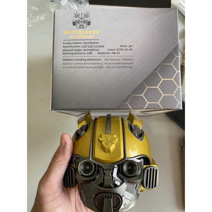 Speaker bluetooth bumblebee wireless transformer STOK TERBATAS