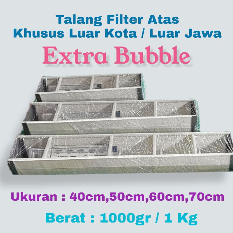 Filter Talang / Talang Filter 40-70cm / Top Filter Talang Aquarium / Box Filter Aquarium