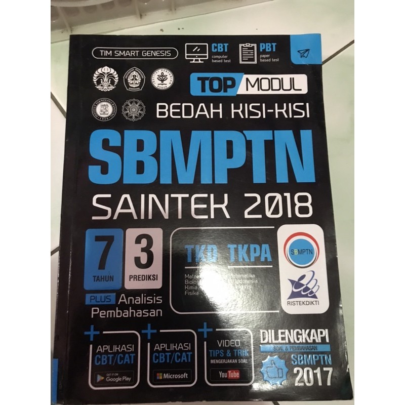 [BUKU SBMPTN SAINTEK 2018] Bekas