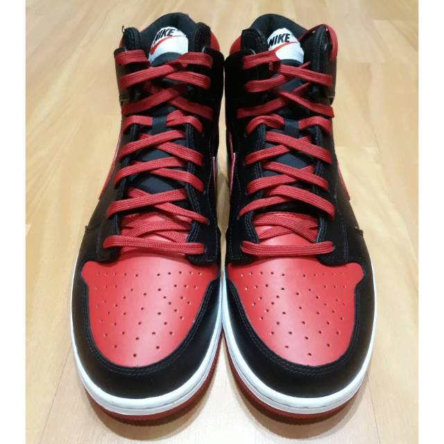 nike dunk high cmft bred