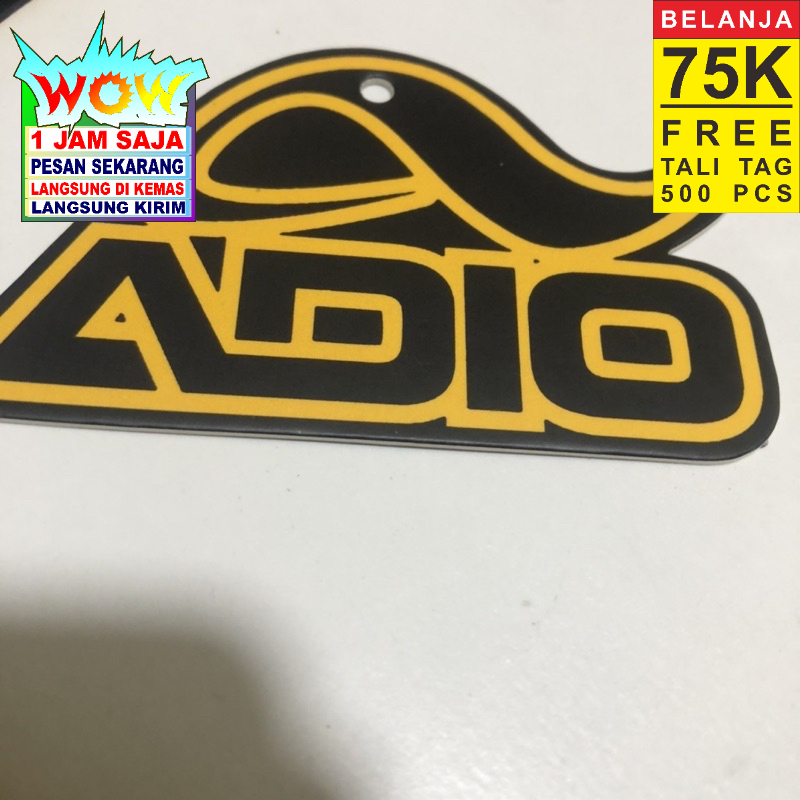 

ADIO 700GSM TAG SUPER PREMIUM CO 1X DI KIRIM 600PCS