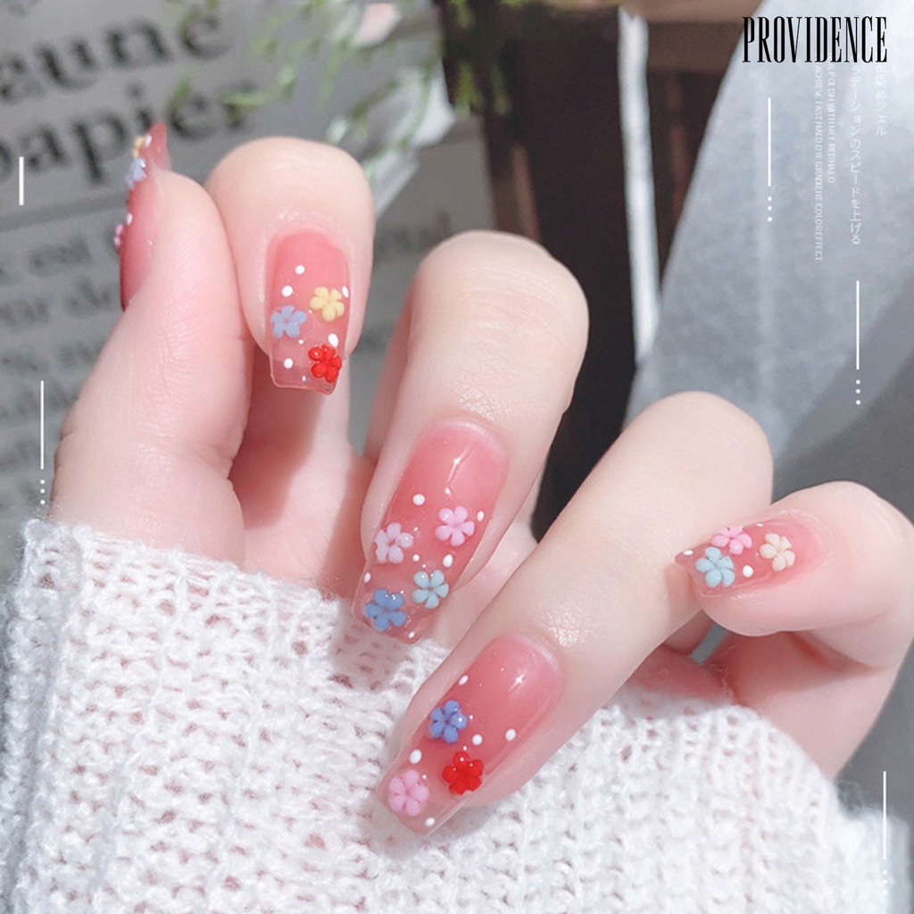 1 Set Ornamen Bunga Bahan Resin Untuk Dekorasi Nail Art