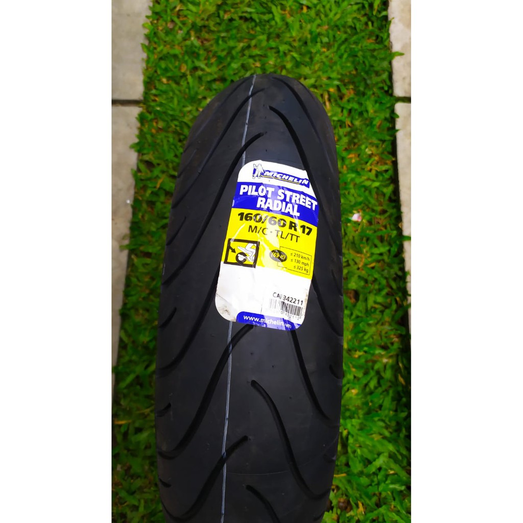 Jual Ban Luar Michelin Pilot Street Radial Ukuran 160 60 Ring 17 Tubeless Shopee Indonesia