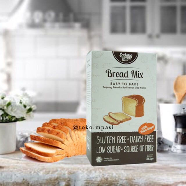 Ladang Lima Bread Mix Gluten Free/ Tepung Premix Roti