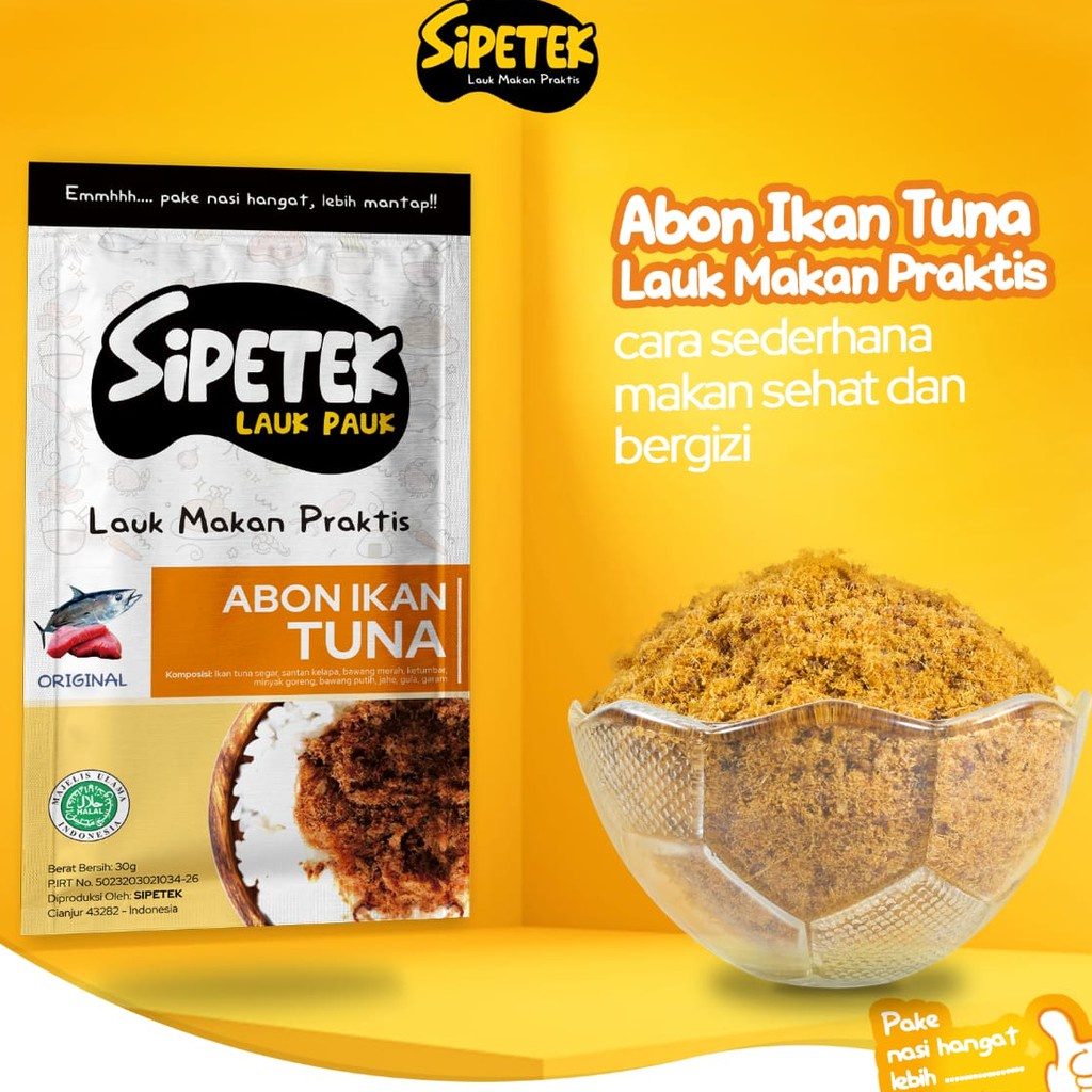 Ikan Abon Tuna Crispy - Sipetek