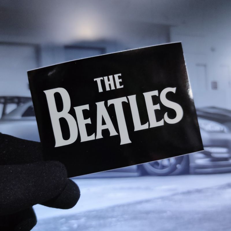 STICKER THE BEATLES BAND