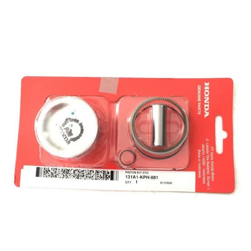 131A1-KPH-881 Piston kit std original AHM Honda karisma seher ring pen pinton set kosongan asli ahm 